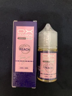 سالت سوپر کول اکسوا 30 میل هلو یخ / oxva peach freezy passion 30 mil
